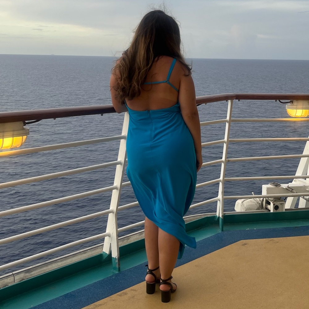 Forever 21 Blue Maxi Dress